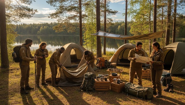 pioneer camp outdoor funktionalität