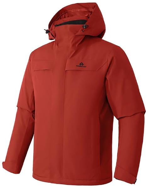 Pioneer Camp Regenjacke Herren Wasserdicht 15000mm Atmungsaktiv