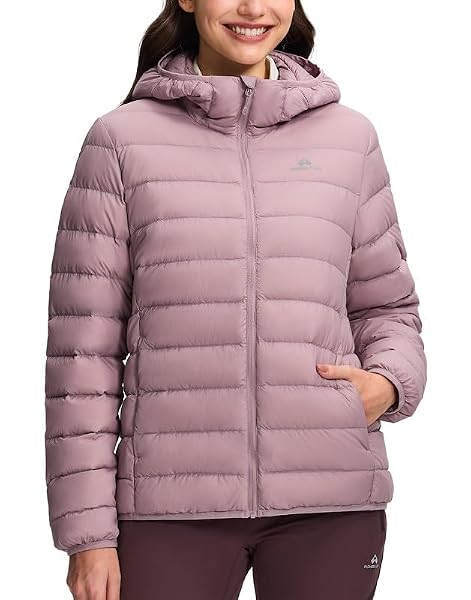 Pioneer Camp Ultraleicht-Steppjacke für Damen Outdoor Federleichte Daunenjacke Dünne Winte