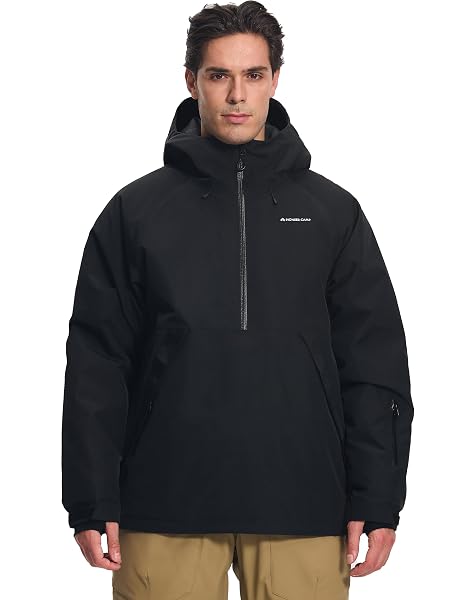 Pioneer Camp Herren Semi-Front Skijacke mit 10000 mm Wassersäule