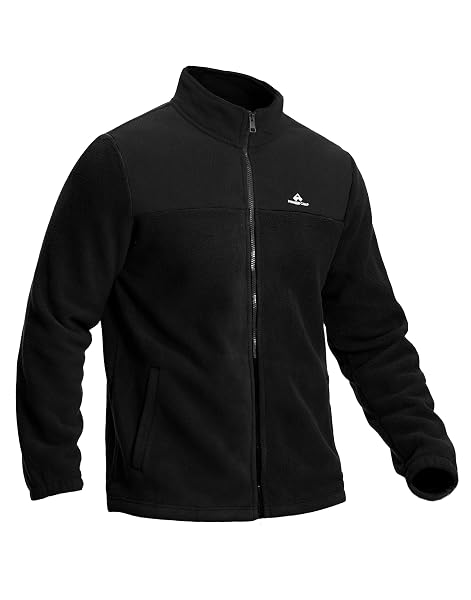 Pioneer Camp Herren Fleecejacke Stehkragen Dicke Winddichte & Wärmende Atmungsaktive Jacke