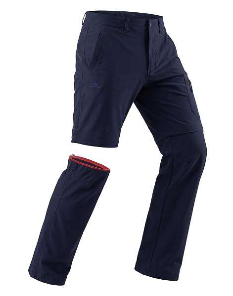 Pioneer Camp Wanderhose Herren Zip Off Trekkinghose, Atmungsaktiv Abnehmbar Stretch Outdoo