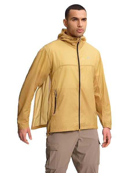 Pioneer Camp Sommerjacke Herren Mit Kapuze UPF 50+Leichte Atmungsaktive Fahrradjacke Mit R