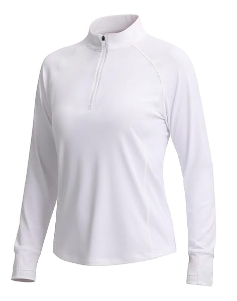 Pioneer Camp UV-Schutz Shirt Damen Langarm UPF 50+ Atmungsaktiv Wandershirt mit Reißversch