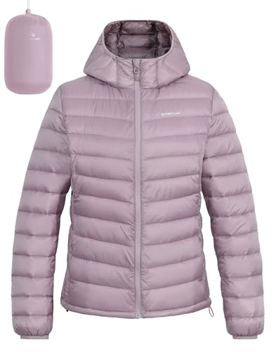 Pioneer Camp Damen Packable Puffer Jacke Winter Leicht Wasserabweisend Steppmantel mit Kapuze