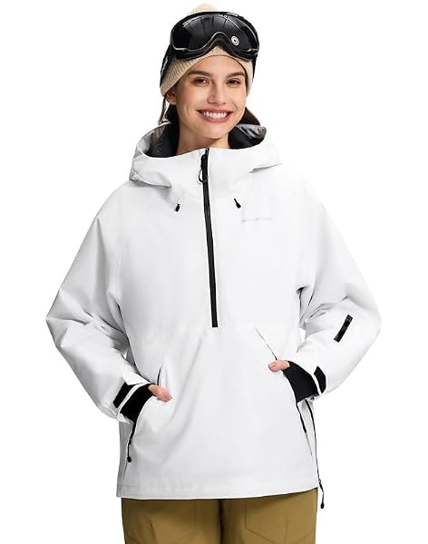 Pioneer Camp Damen Skijacke Wasserdicht 10.000 mm mit Schneefang