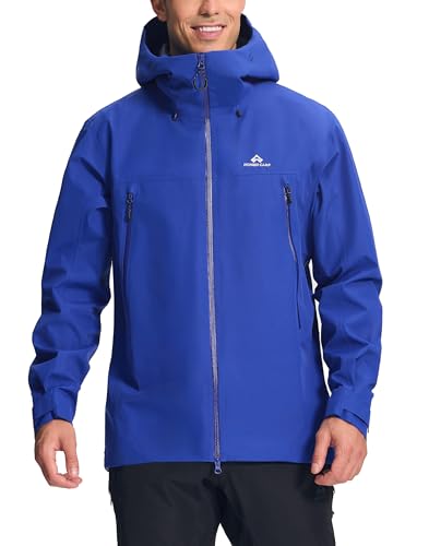 Pioneer Camp Herren Funktionsjacke 3L Wasserdicht Robuste Outdoor Regenjacke