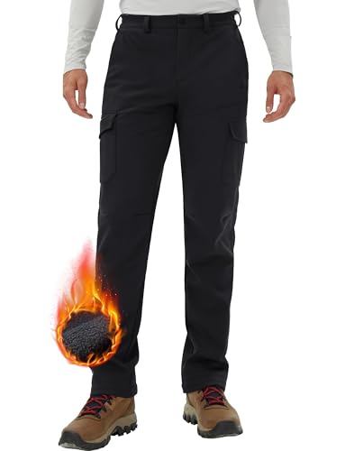 Pioneer Camp Herren Wanderhose Thermohose Fleece Gefüttert