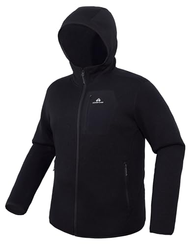 Pioneer Camp Strickfleecejacke Herren 340 g Fleece mit 5 Taschen